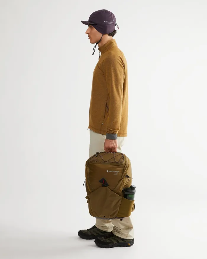 Men Hdur Zip Jacket Mustard Klttermusen Fleeces and Sweaters