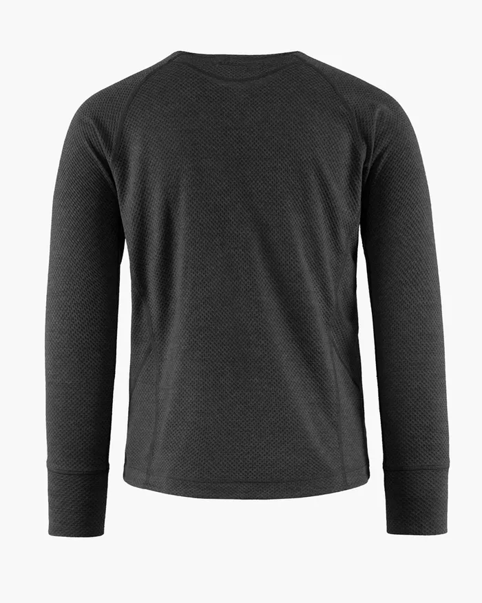 Men Huge Norna Mid Layer Ravenburnt Russet Klttermusen Fleeces and Sweaters