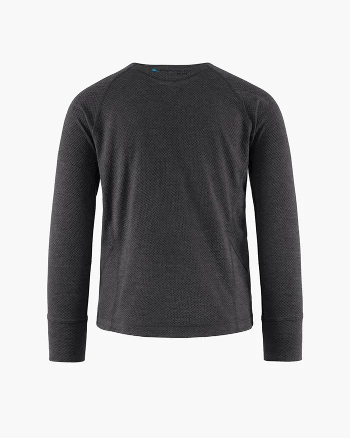Men Huge Norna Mid Layer Ravenwhite Clay Klttermusen Fleeces and Sweaters