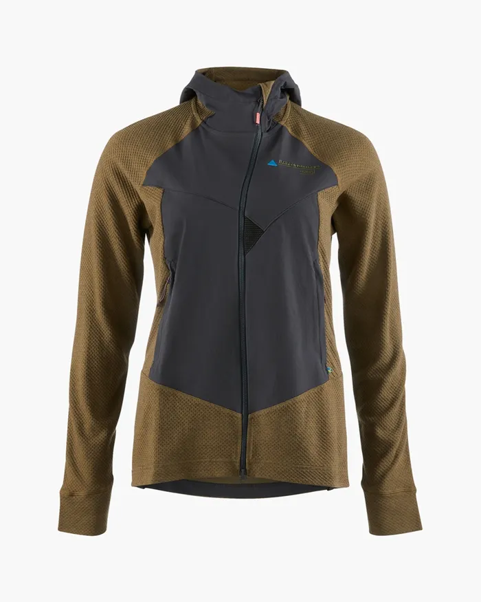 Men Hugin Hooded Norna Sweater Oliveraven Klttermusen Fleeces and Sweaters