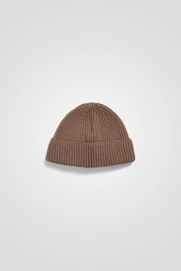 Men Hybrid Rib Beanie Stretch Wool Ecru Norse Projects Beanies