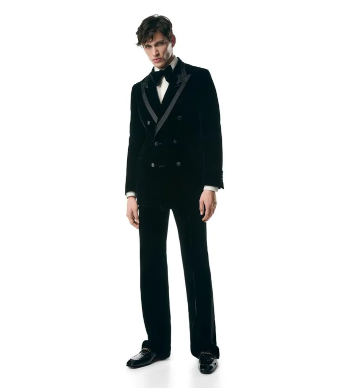 Men Jackets Tom Ford Silk Viscose Velvet Atticus Cocktail Jacket Black Men Jackets Tom Ford Silk Viscose Velvet Atticus Cocktail Jacket Black