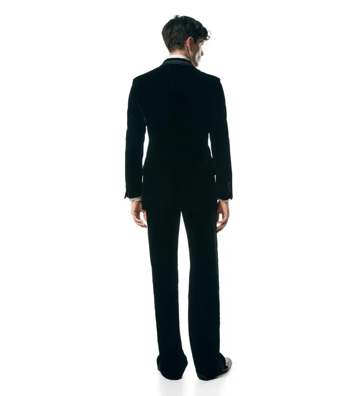 Men Jackets Tom Ford Silk Viscose Velvet Atticus Cocktail Jacket Black Men Jackets Tom Ford Silk Viscose Velvet Atticus Cocktail Jacket Black