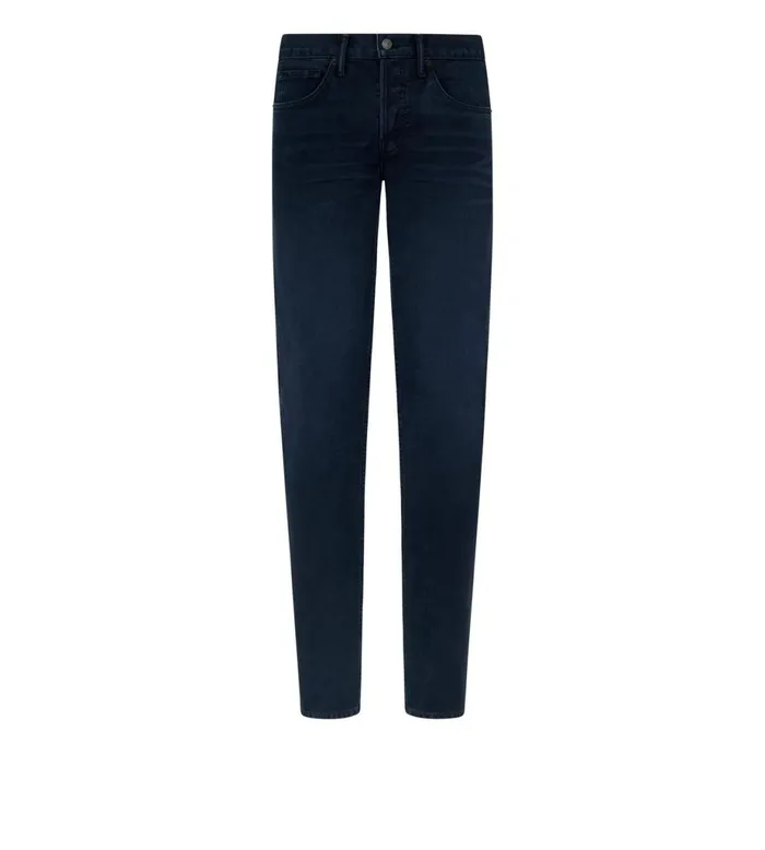 Men Jeans Tom Ford Western Cord Slim Fit Denim