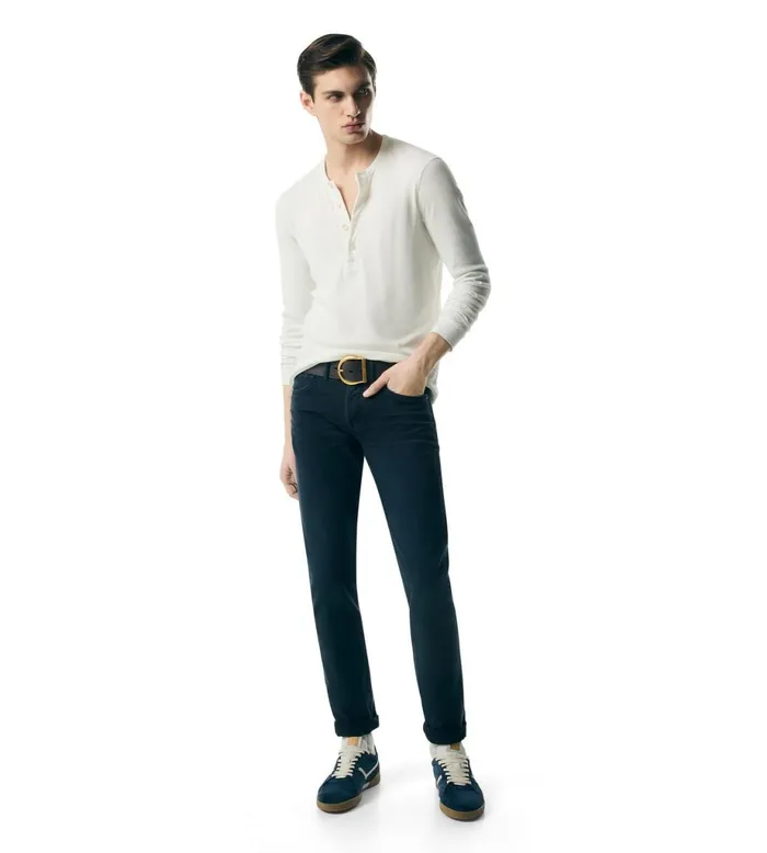 Men Jeans Tom Ford Western Cord Slim Fit Denim Men Jeans Tom Ford Western Cord Slim Fit Denim