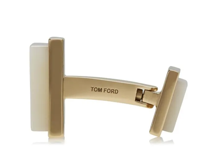 Men Jewelry Tom Ford Gold And Pearl Square Cufflinks Goldpearl Men Jewelry Tom Ford Gold And Pearl Square Cufflinks Goldpearl