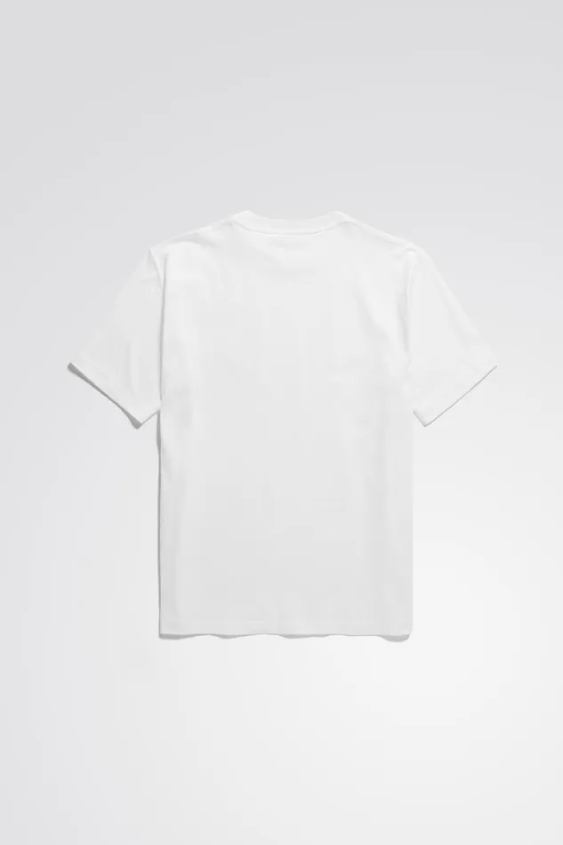 Men Johannes Organic Kanonbadsvej Print Tshirt White Norse Projects TShirts