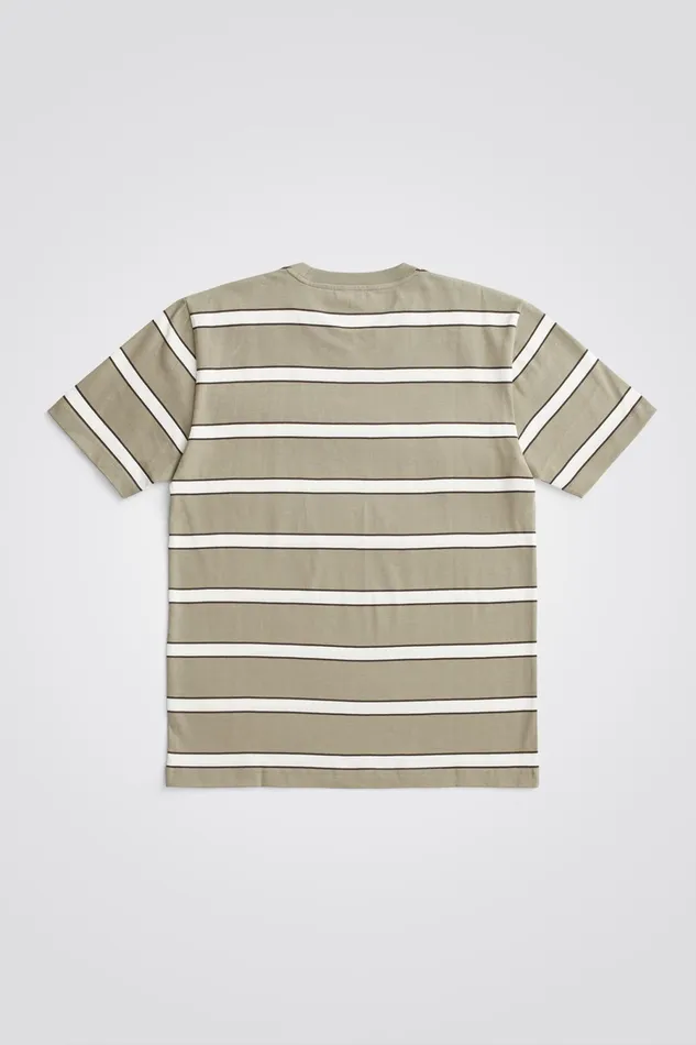 Men Johannes Organic Multicolour Stripe Tshirt Clay Norse Projects TShirts