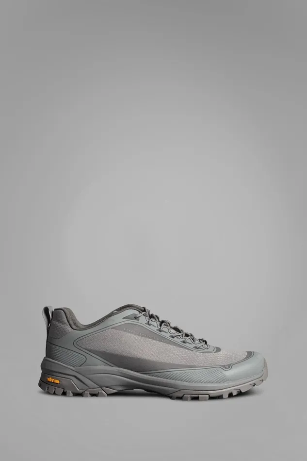Men Lace Up Runner Warm Grey Norse Projects Footwear