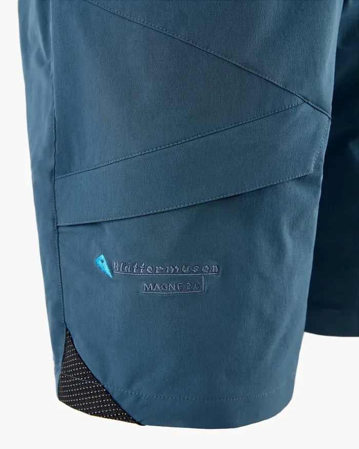 Men Magne 20 WindStretch Shorts Midnight Blue Klttermusen Shorts