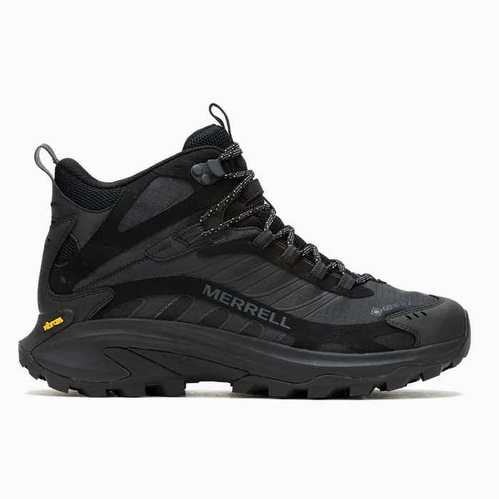 Men Merrell Boots Moab Speed 2 Mid GORETEX Black