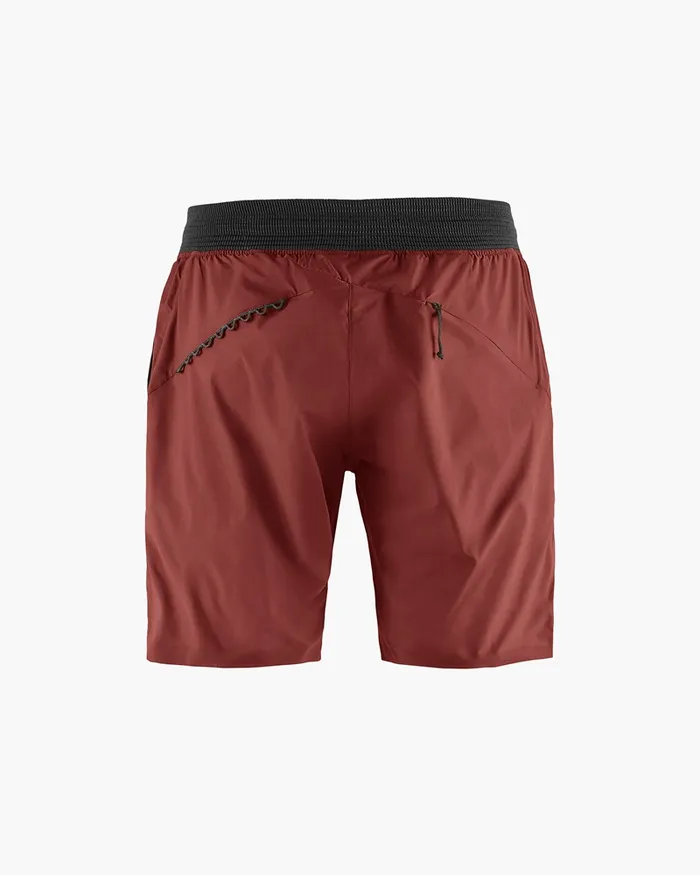 Men Nal Ultramid Shorts Madder Red Klttermusen Shorts