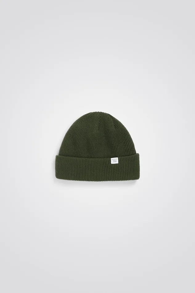 Men Norse Beanie Blood Orange Norse Projects Beanies