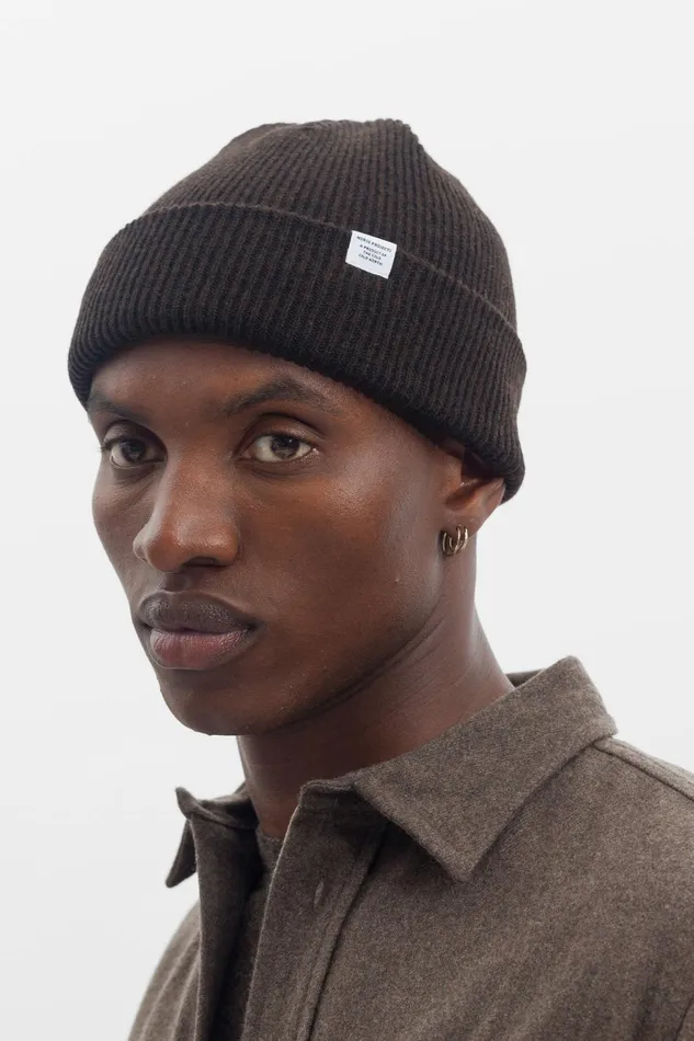 Men Norse Beanie Utility Khaki Norse Projects Beanies