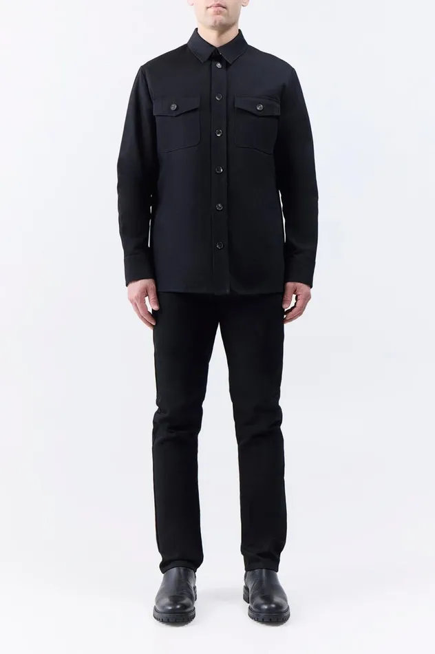 Men Pants Gabriela Hearst Anthony Five Pocket Pant In Black Organic Denim