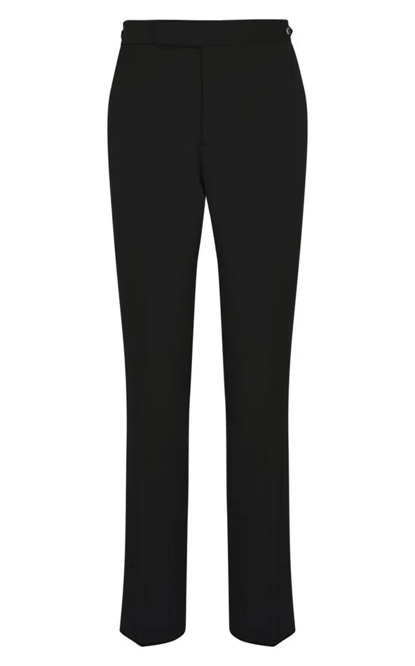 Men Pants Gabriela Hearst Sebastian Pant In Black Sportswear Wool
