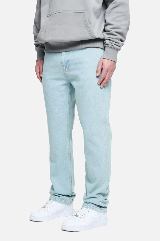 Men Pegador Basic Bottoms Baures Straight Jeans Sand Washed Blue Men Pegador Basic Bottoms Baures Straight Jeans Sand Washed Blue
