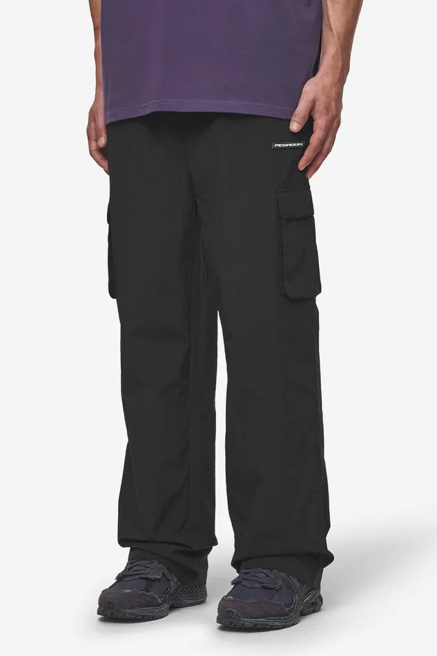 Men Pegador Cargos Laight Cargo Tech Pants Black