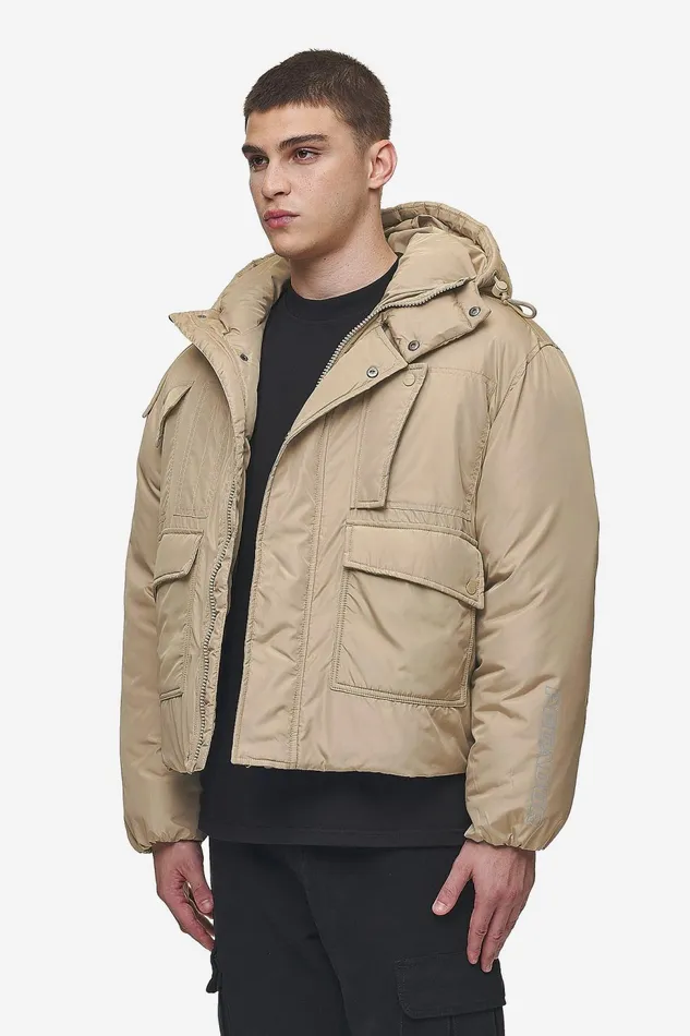 Men Pegador Jacken Jean Utility Puffer Jacket Sand Men Pegador Jacken Jean Utility Puffer Jacket Sand