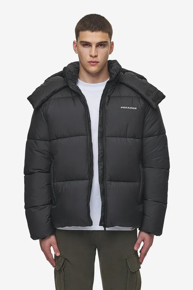 Men Pegador Jacken Marten Puffer Jacket Black