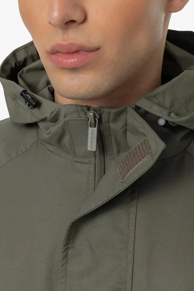 Men Pegador Jacken Pierce Boxy Tech Jacket Faded Olive Men Pegador Jacken Pierce Boxy Tech Jacket Faded Olive