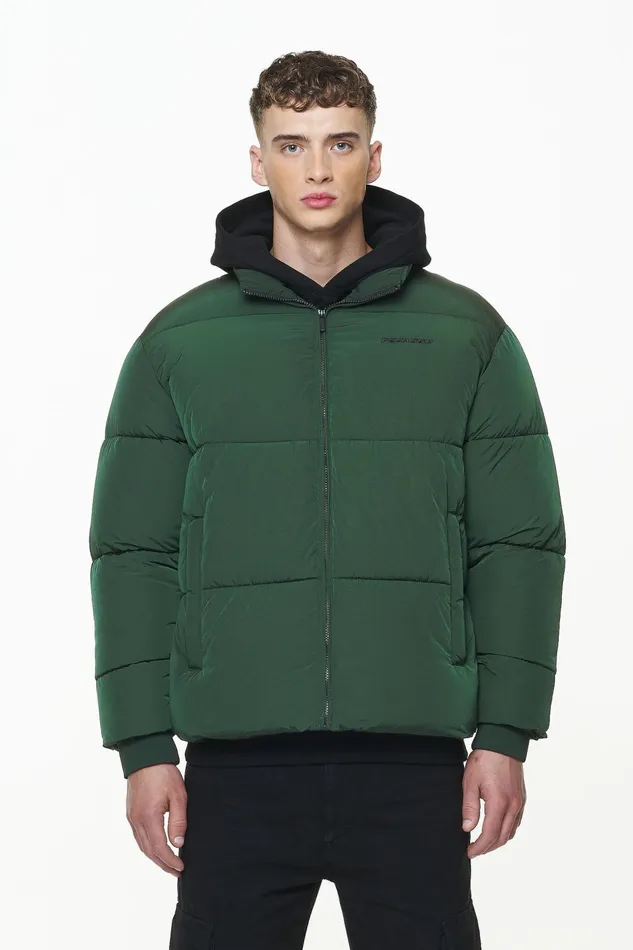 Men Pegador Jacken Solin Crushed Puffer Jacket British Green Men Pegador Jacken Solin Crushed Puffer Jacket British Green