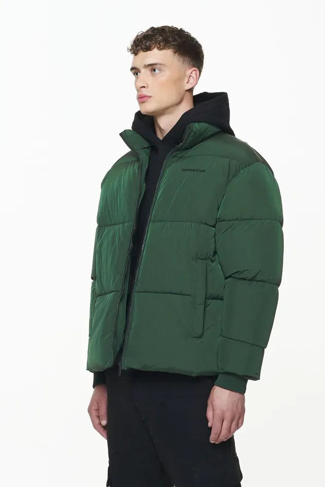 Men Pegador Jacken Solin Crushed Puffer Jacket British Green Men Pegador Jacken Solin Crushed Puffer Jacket British Green