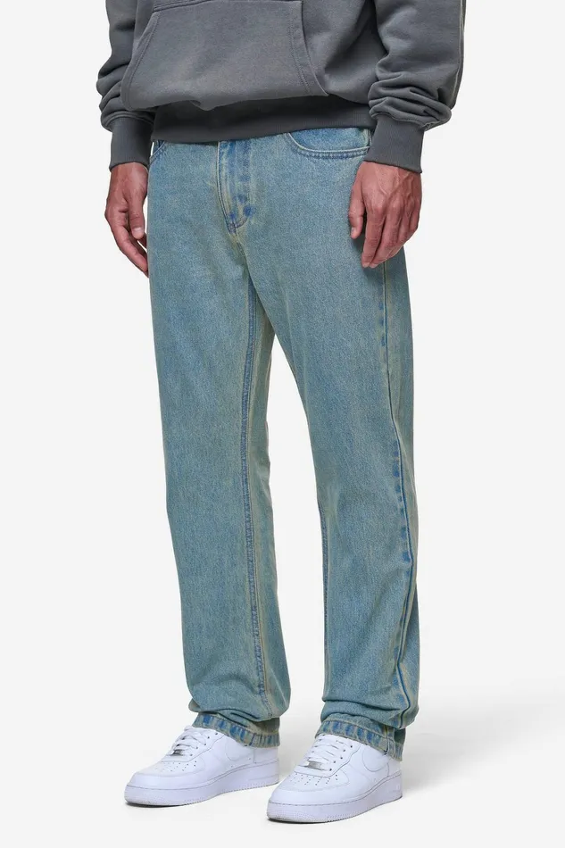 Men Pegador Jeans Baures Straight Jeans Washed Vintage Blue Men Pegador Jeans Baures Straight Jeans Washed Vintage Blue