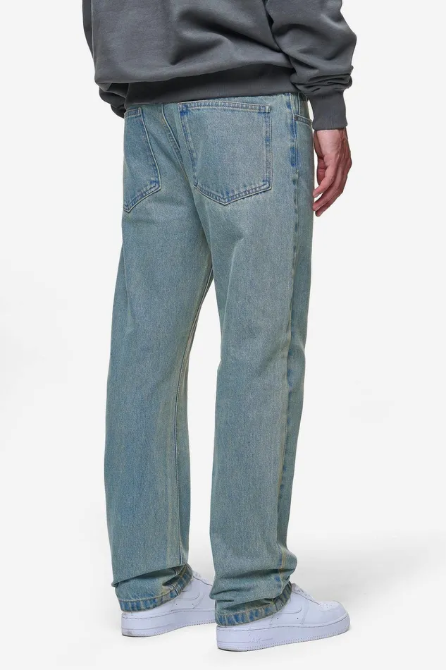 Men Pegador Jeans Baures Straight Jeans Washed Vintage Blue Men Pegador Jeans Baures Straight Jeans Washed Vintage Blue