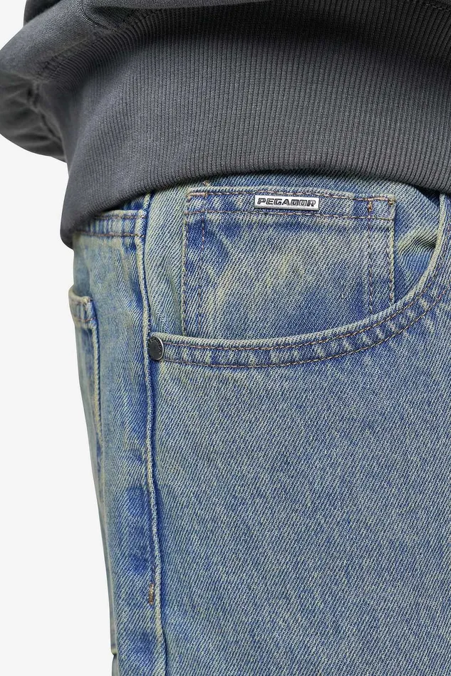 Men Pegador Jeans Baures Straight Jeans Washed Vintage Blue Men Pegador Jeans Baures Straight Jeans Washed Vintage Blue