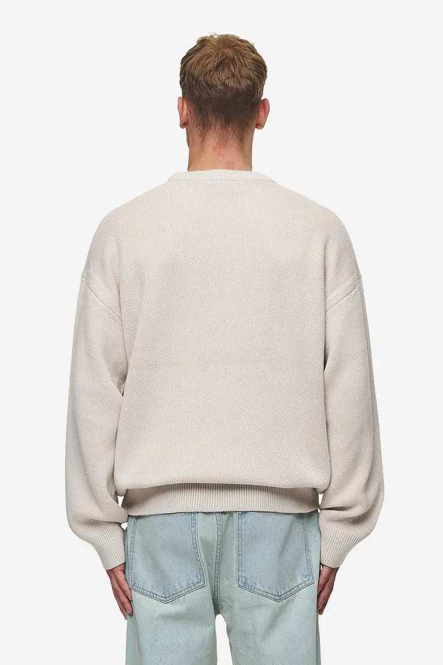 Men Pegador Knitwear Lenox Oversized Knit Sweater Light Beige Men Pegador Knitwear Lenox Oversized Knit Sweater Light Beige