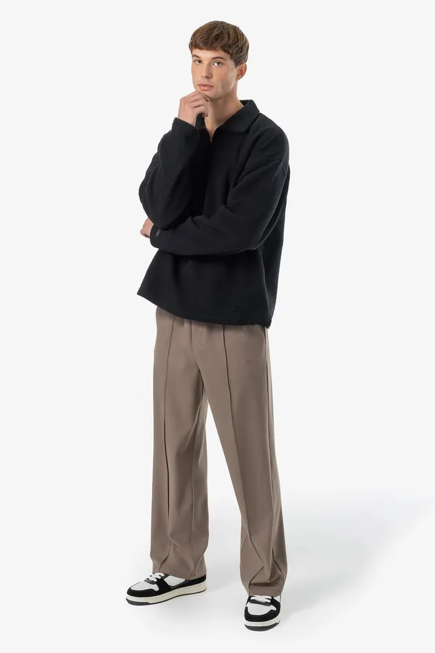 Men Pegador Longsleeves Grand Fleece Collar Longsleeve Black Men Pegador Longsleeves Grand Fleece Collar Longsleeve Black