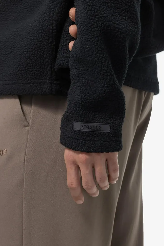 Men Pegador Longsleeves Grand Fleece Collar Longsleeve Black Men Pegador Longsleeves Grand Fleece Collar Longsleeve Black