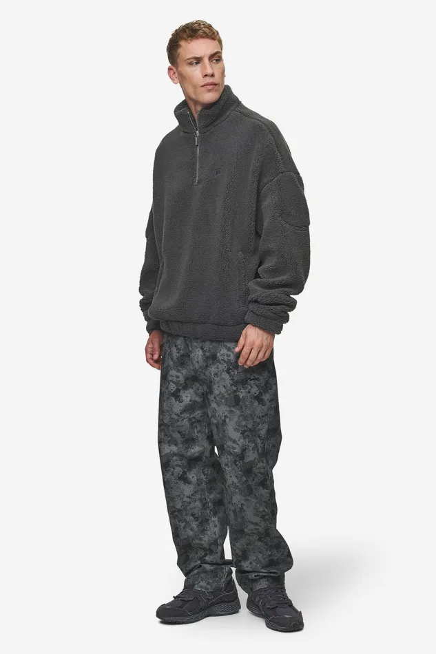 Men Pegador Sweaters Munoz Teddy Half Zip Sweater Anthracite Men Pegador Sweaters Munoz Teddy Half Zip Sweater Anthracite