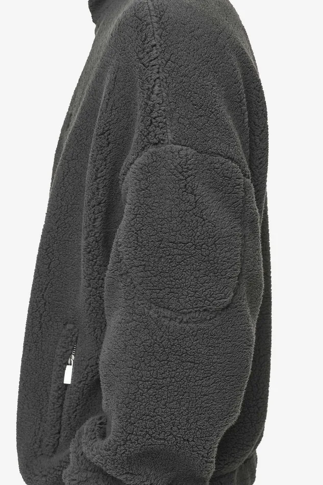 Men Pegador Sweaters Munoz Teddy Half Zip Sweater Anthracite Men Pegador Sweaters Munoz Teddy Half Zip Sweater Anthracite