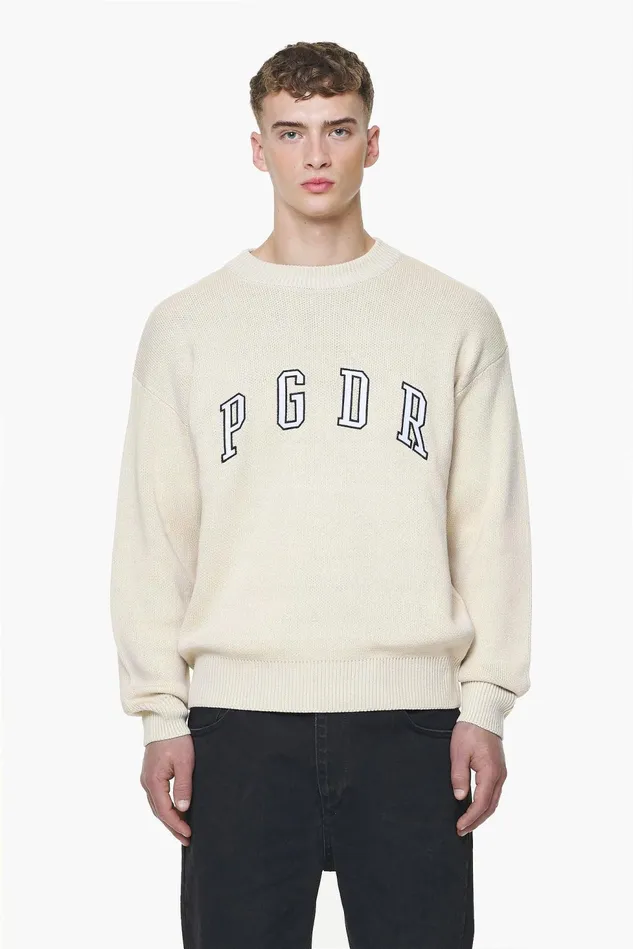 Men Pegador Sweaters Spear Knit Sweater Kingdom Beige