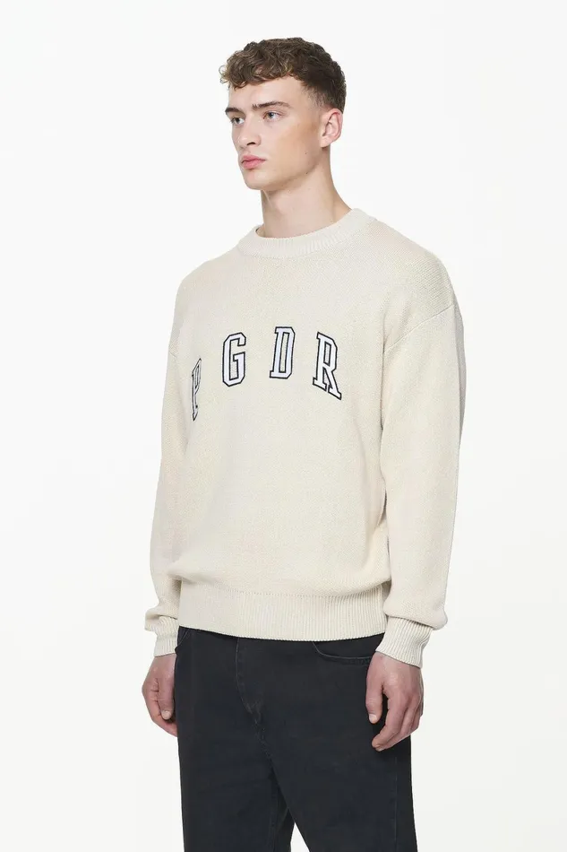 Men Pegador Sweaters Spear Knit Sweater Kingdom Beige Men Pegador Sweaters Spear Knit Sweater Kingdom Beige