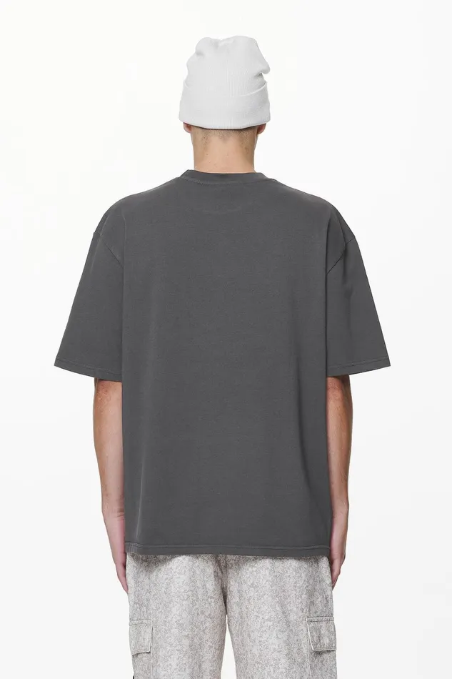 Men Pegador Tees Eazor Oversized Tee Washed Volcano Grey Men Pegador Tees Eazor Oversized Tee Washed Volcano Grey