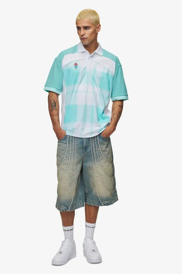 Men Pegador Tees Lawn Jersey Sky Blue White Men Pegador Tees Lawn Jersey Sky Blue White
