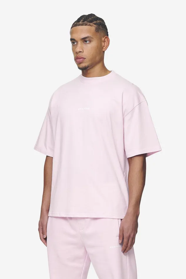 Men Pegador Tees Logo Boxy Tee Washed Bubblegum White Gum Men Pegador Tees Logo Boxy Tee Washed Bubblegum White Gum