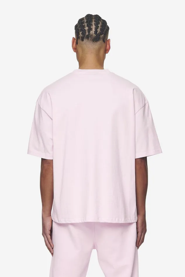 Men Pegador Tees Logo Boxy Tee Washed Bubblegum White Gum Men Pegador Tees Logo Boxy Tee Washed Bubblegum White Gum