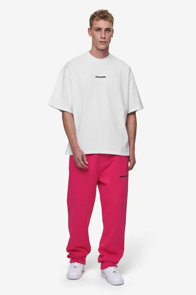 Men Pegador Tees Logo Boxy Tee White Men Pegador Tees Logo Boxy Tee White