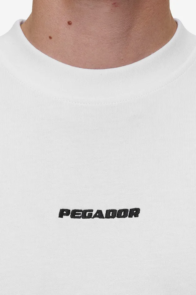 Men Pegador Tees Logo Boxy Tee White Men Pegador Tees Logo Boxy Tee White