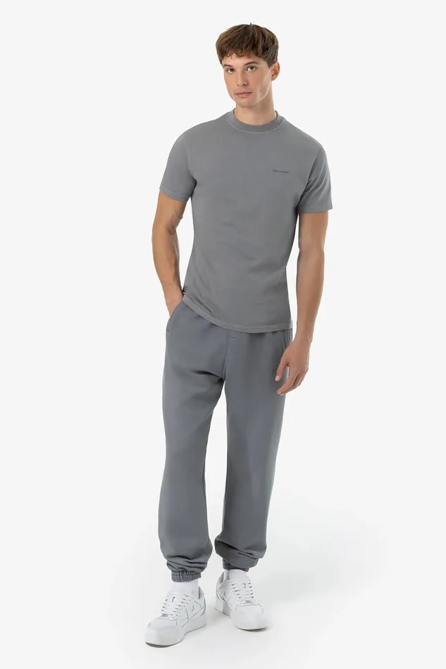 Men Pegador Tees Logo Slim Tee Vintage Grey Grey Men Pegador Tees Logo Slim Tee Vintage Grey Grey