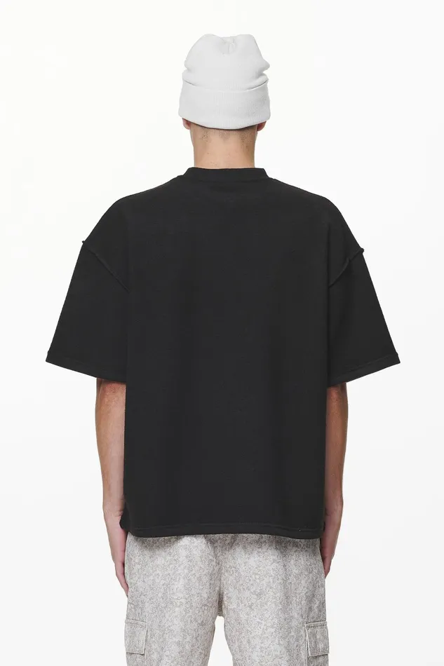 Men Pegador Tees Wintor Inside Out Boxy Tee Black Men Pegador Tees Wintor Inside Out Boxy Tee Black