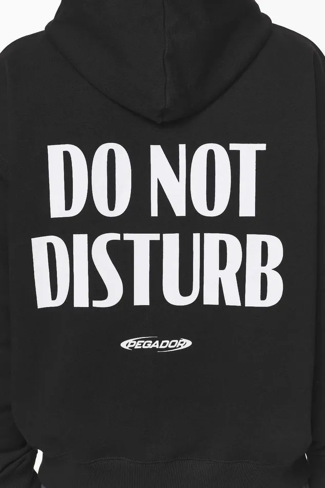 Men Pegador Zip Hoodies Crail Oversized Sweat Jacket Black Men Pegador Zip Hoodies Crail Oversized Sweat Jacket Black