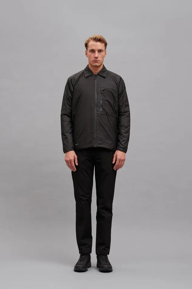 Men Pertex Quantum Midlayer Shirt Black Norse Projects Outerwear