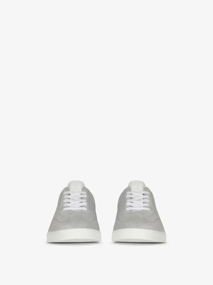Men Sneakers Givenchy Town Sneakers In Suede Light Grey Men Sneakers Givenchy Town Sneakers In Suede Light Grey