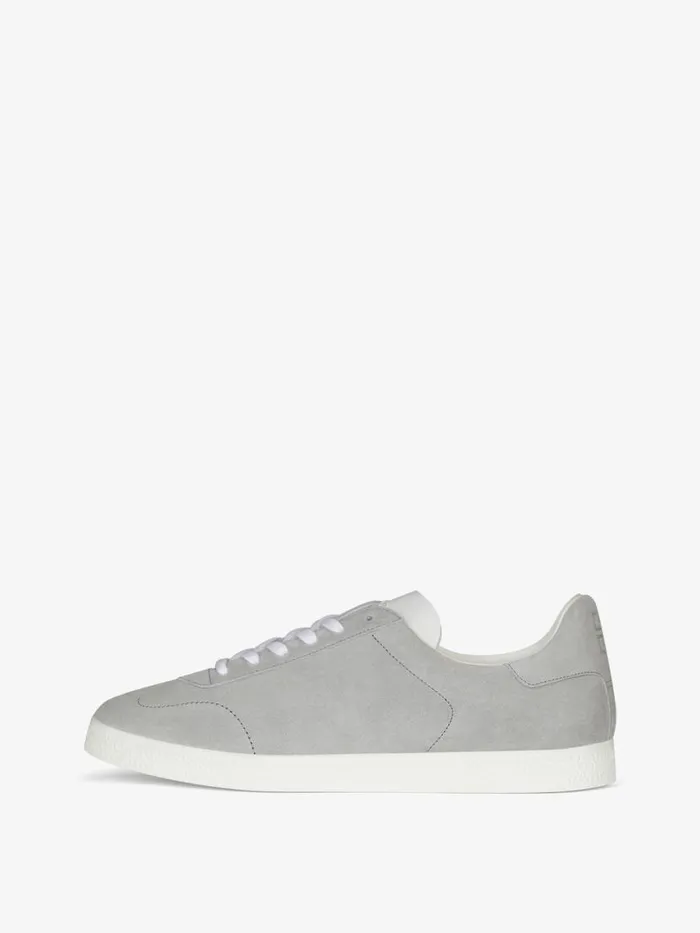 Men Sneakers Givenchy Town Sneakers In Suede Light Grey Men Sneakers Givenchy Town Sneakers In Suede Light Grey