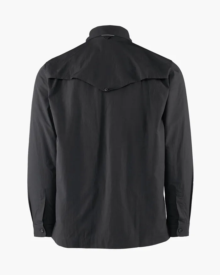 Men Syn Long Sleeve Shirt Raven Klttermusen Shirts